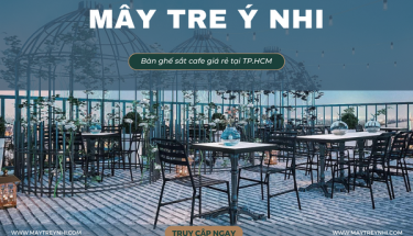 Bàn ghế sắt cafe giá rẻ tại TP.HCM