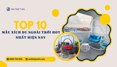  Top 10 mẫu xích đu ngoài trời hot nhất hiện nay