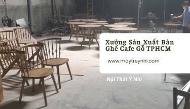 Bàn ghế cafe gỗ tphcm