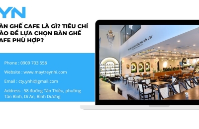 Bàn ghế cafe là gì? tiêu chí nào để lựa chọn bàn ghế cafe phù hợp