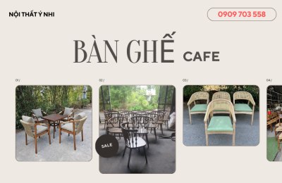 Cung cấp bàn ghế cafe Cần Thơ