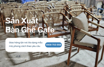 Cung cấp bàn ghế cafe quận 6