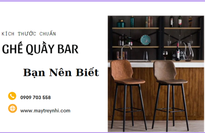 Tiêu chuẩn kích thước ghế bar phù hợp với mọi không gian 