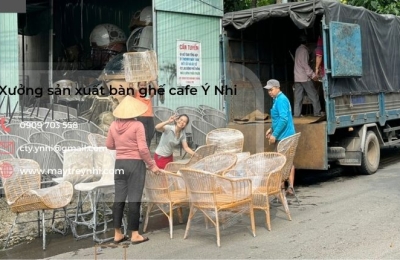 Xưởng sản xuất bàn ghế cafe Thủ Đức