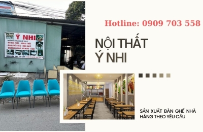 Xưởng sản xuất bàn ghế nhà hàng, Quán Ăn TPHCM