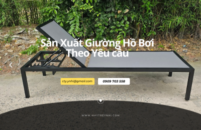 Xưởng sản xuất giường hồ bơi theo yêu cầu tại TPHCM