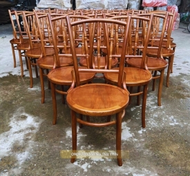 Ghế gỗ sồi nhà hàng Thonet