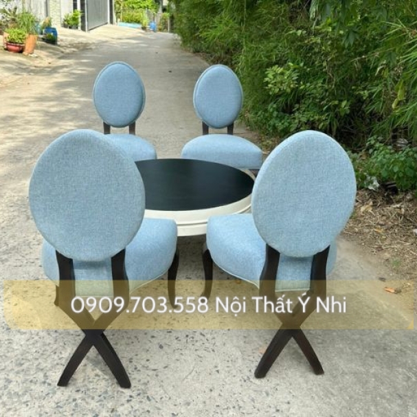 Bộ bàn ghế resot, khách sạn bọc nệm cao cấp