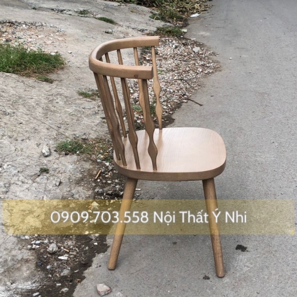 Ghế 1 1 Nan Khung Gỗ Sồi