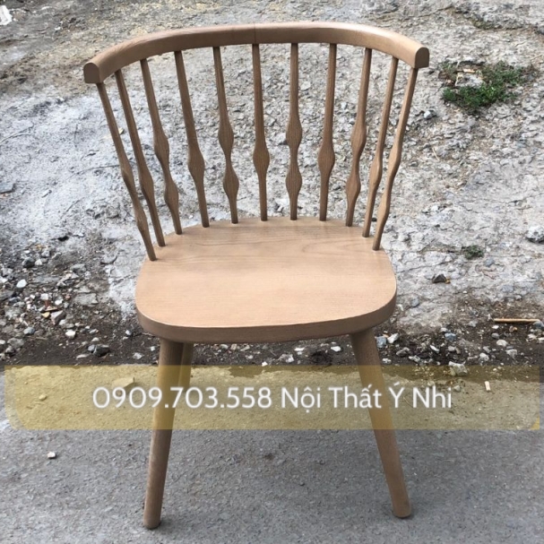 Ghế 1 1 Nan Khung Gỗ Sồi