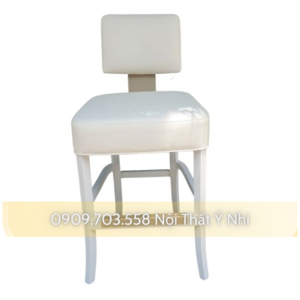 Ghế 3 chân gỗ sồi bọc nệm simily cao cấp