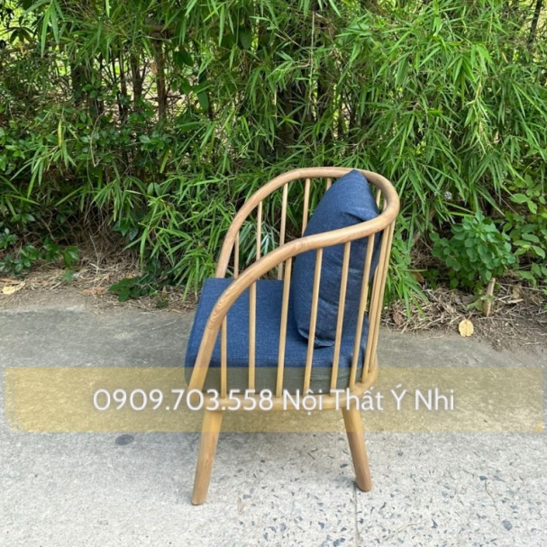 Ghế cafe gỗ đệm sofa cao cấp