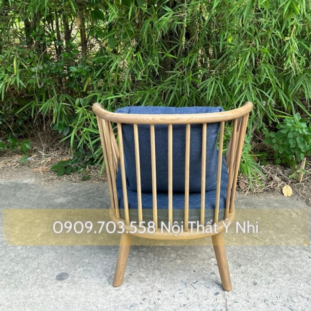 Ghế cafe gỗ đệm sofa cao cấp