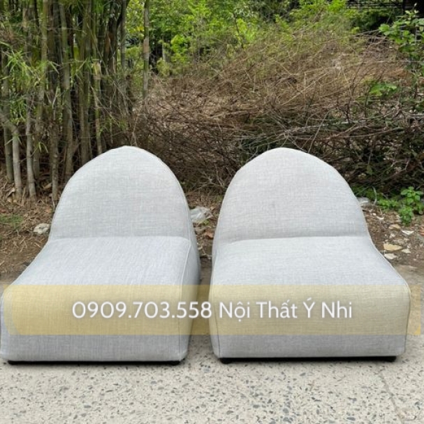 Ghế lười khung gỗ sồi