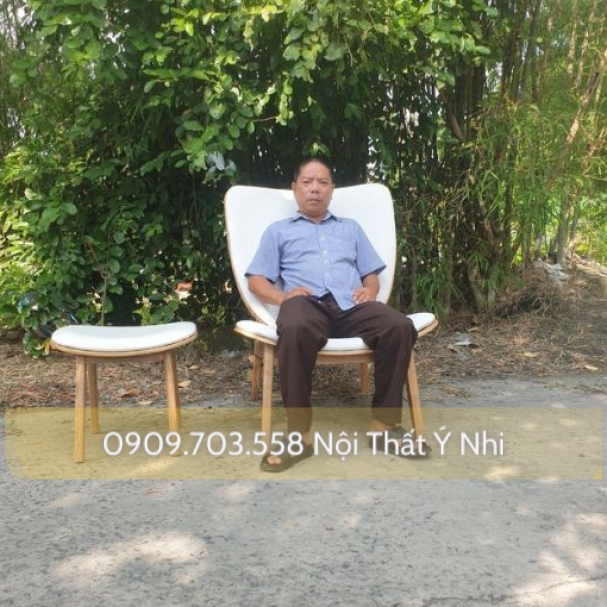 Ghế nữ hoàng cafe, resot, khách sạn gỗ sồi