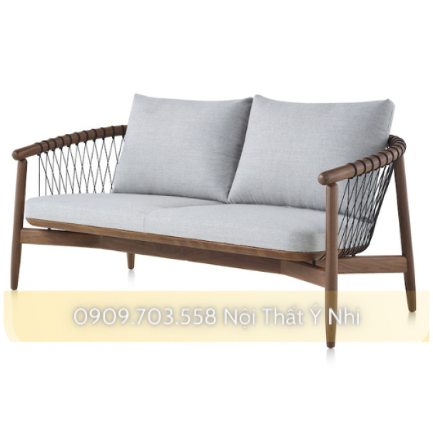 Ghế resot, khách sạn gỗ teak đan dây dù