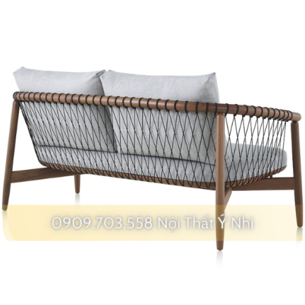 Ghế resot, khách sạn gỗ teak đan dây dù