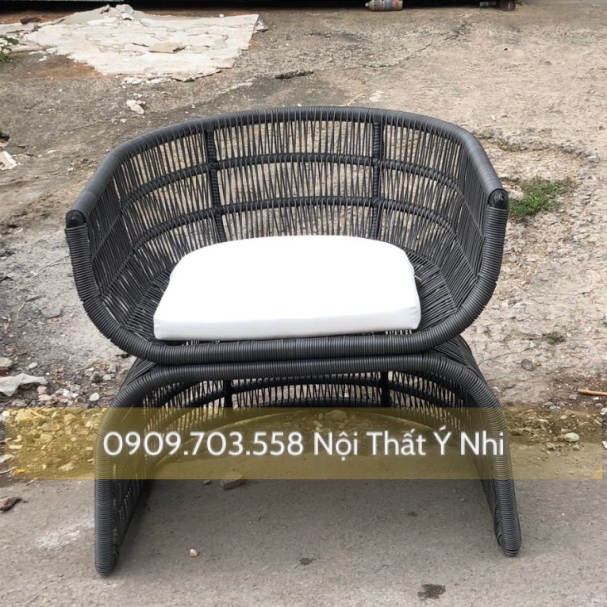 Ghế resot nhựa giả mây 