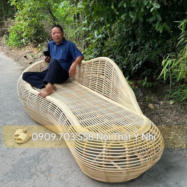 Ghế sofa mây tự nhiên