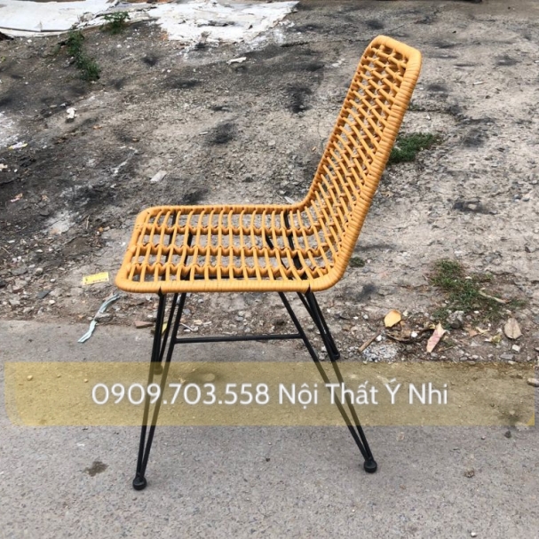 Ghế Song Mây Lưng Cao