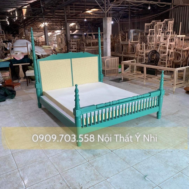 Giường gỗ ash decor
